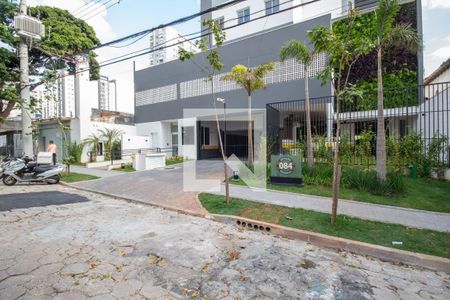 Apartamento à venda com 37m², 2 quartos e 1 vagaFachada e portaria