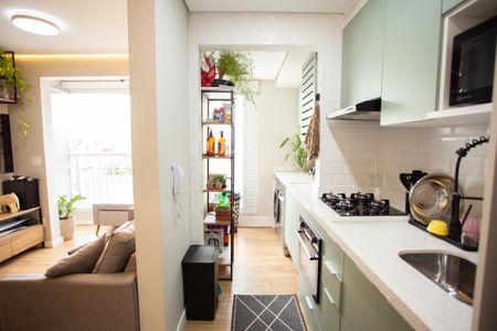 Apartamento à venda com 44m², 2 quartos e 1 vagaCozinha