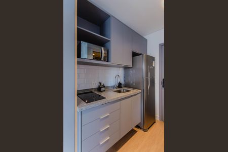 Studio para alugar com 25m², 1 quarto e sem vagaCozinha