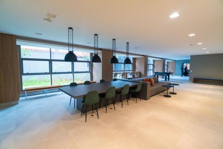 Studio à venda com 43m², 1 quarto e sem vagaHall social