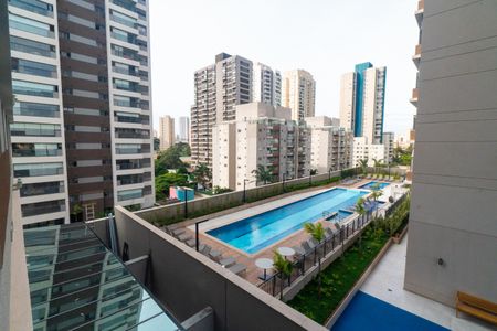 Studio à venda com 43m², 1 quarto e sem vagaVista da Sacada