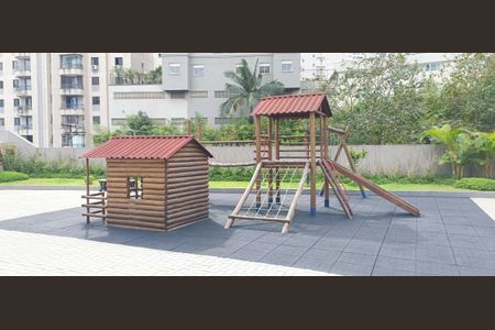 Apartamento à venda com 41m², 1 quarto e 1 vaga Apartamento à venda com 41m², 1 quarto e 1 vagaÁrea comum - Playground
