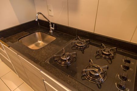 Apartamento à venda com 64m², 2 quartos e 1 vagaCozinha - Detalhe
