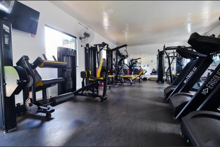 Apartamento para alugar com 47m², 2 quartos e 1 vaga Apartamento para alugar com 47m², 2 quartos e 1 vagaÁrea comum - Academia