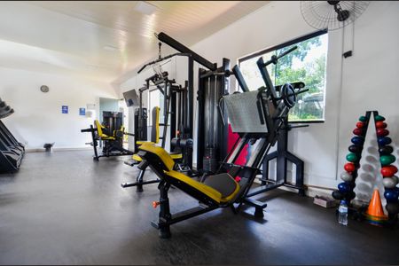 Apartamento para alugar com 47m², 2 quartos e 1 vaga Apartamento para alugar com 47m², 2 quartos e 1 vagaÁrea comum - Academia