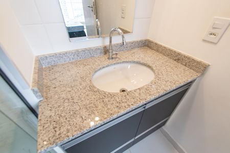 Studio para alugar com 27m², 1 quarto e sem vagaBanheiro