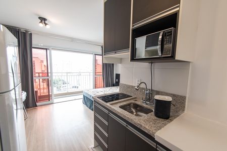 Studio para alugar com 27m², 1 quarto e sem vagaCozinha