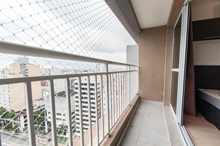 Studio para alugar com 27m², 1 quarto e sem vagaVaranda