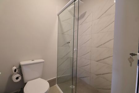 Studio para alugar com 36m², 1 quarto e 1 vaga Studio para alugar com 36m², 1 quarto e 1 vagaBanheiro