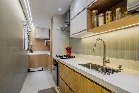 Apartamento à venda com 63m², 3 quartos e 1 vagaCozinha e Área de Serviço