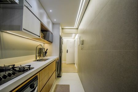 Apartamento à venda com 63m², 3 quartos e 1 vagaCozinha e Área de Serviço