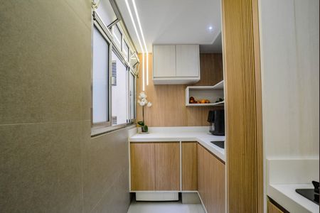 Apartamento à venda com 63m², 3 quartos e 1 vagaCozinha e Área de Serviço