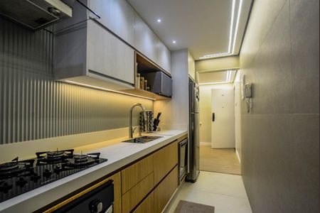 Apartamento à venda com 63m², 3 quartos e 1 vagaCozinha e Área de Serviço