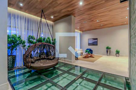 Studio à venda com 32m², 1 quarto e 1 vaga Studio à venda com 32m², 1 quarto e 1 vagaHall