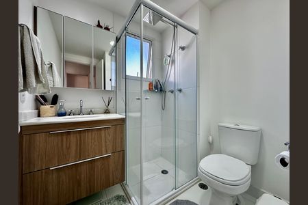 Apartamento à venda com 83m², 2 quartos e 2 vagas Apartamento à venda com 83m², 2 quartos e 2 vagasBanheiro Suíte 1