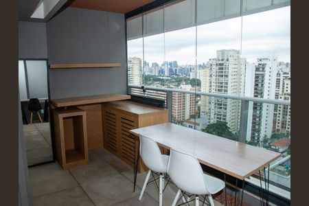 Apartamento à venda com 49m², 1 quarto e 1 vaga Apartamento à venda com 49m², 1 quarto e 1 vagaVaranda