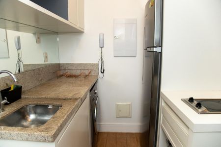 Apartamento à venda com 49m², 1 quarto e 1 vaga Apartamento à venda com 49m², 1 quarto e 1 vagaCozinha e Área de Serviço