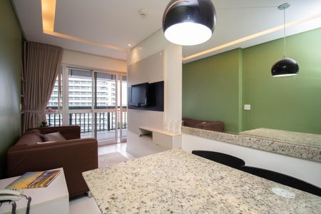 Apartamento para alugar com 38m², 1 quarto e 1 vaga Apartamento para alugar com 38m², 1 quarto e 1 vagaSala