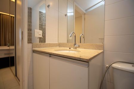 Apartamento para alugar com 38m², 1 quarto e 1 vaga Apartamento para alugar com 38m², 1 quarto e 1 vagaBanheiro da Suíte