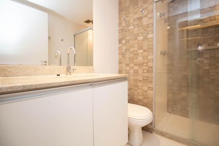 Apartamento para alugar com 38m², 1 quarto e 1 vaga Apartamento para alugar com 38m², 1 quarto e 1 vagaBanheiro da Suíte