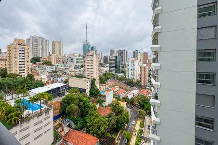 Studio para alugar com 21m², 1 quarto e sem vagaVista da Sacada