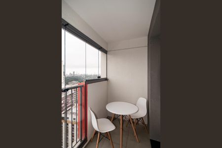 Studio à venda com 25m², 0 quarto e sem vagaVaranda