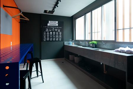 Studio à venda com 25m², 0 quarto e sem vagaLavanderia