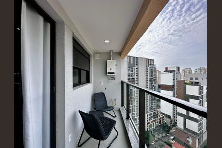 Studio para alugar com 29m², 1 quarto e 1 vagaSacada