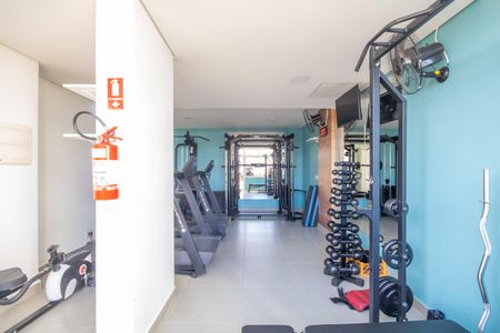 Apartamento para alugar com 120m², 3 quartos e 2 vagasÁrea comum - Academia