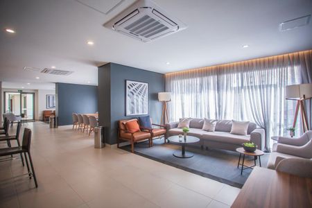 Apartamento para alugar com 37m², 1 quarto e 1 vaga Apartamento para alugar com 37m², 1 quarto e 1 vagaÁrea comum - Salão de festas