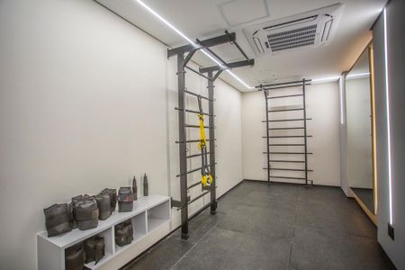 Apartamento para alugar com 37m², 1 quarto e 1 vaga Apartamento para alugar com 37m², 1 quarto e 1 vagaÁrea comum - Academia