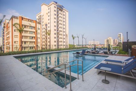 Apartamento para alugar com 37m², 1 quarto e 1 vaga Apartamento para alugar com 37m², 1 quarto e 1 vagaÁrea comum - Piscina