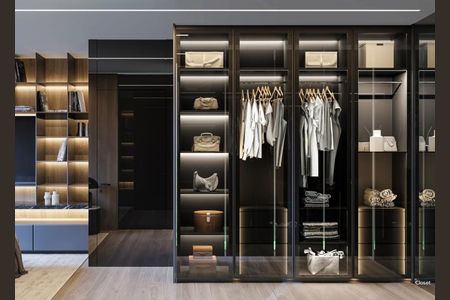 Apartamento à venda com 149m², 4 quartos e 3 vagasCloset da suite