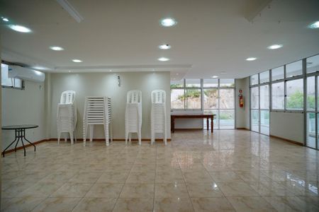 Apartamento para alugar com 59m², 1 quarto e 1 vaga Apartamento para alugar com 59m², 1 quarto e 1 vagaÁrea comum - Salão de festas