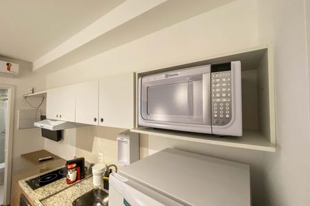 Studio para alugar com 25m², 1 quarto e sem vaga Studio para alugar com 25m², 1 quarto e sem vagaBanheiro