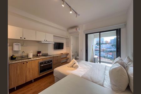 Studio para alugar com 24m², 1 quarto e sem vaga Studio para alugar com 24m², 1 quarto e sem vagaCozinha