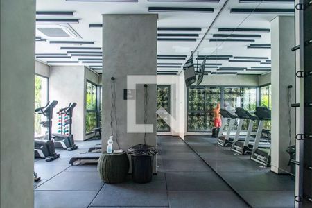 Studio para alugar com 24m², 0 quarto e sem vaga Studio para alugar com 24m², 0 quarto e sem vagaÁrea comum - Academia