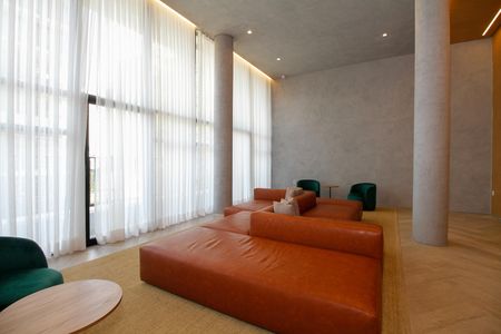 Studio para alugar com 32m², 1 quarto e 1 vaga Studio para alugar com 32m², 1 quarto e 1 vagaÁrea Comum - Espaço Gourmet