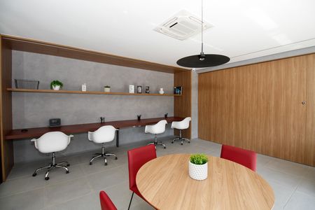 Studio para alugar com 32m², 1 quarto e 1 vaga Studio para alugar com 32m², 1 quarto e 1 vagaÁrea Comum - Coworking