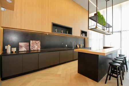 Studio para alugar com 32m², 1 quarto e 1 vaga Studio para alugar com 32m², 1 quarto e 1 vagaÁrea Comum - Espaço Gourmet
