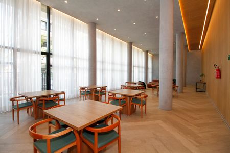 Studio para alugar com 32m², 1 quarto e 1 vaga Studio para alugar com 32m², 1 quarto e 1 vagaÁrea Comum - Espaço Gourmet