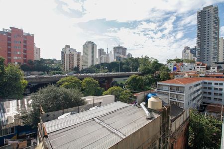 Studio para alugar com 32m², 1 quarto e 1 vaga Studio para alugar com 32m², 1 quarto e 1 vagaVista da Varanda