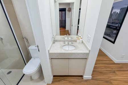 Apartamento à venda com 56m², 1 quarto e 1 vagaBanheiro