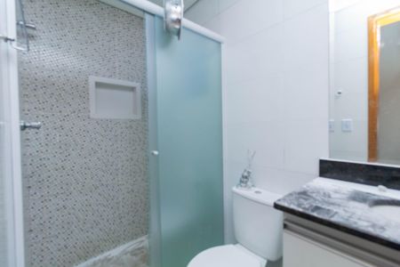 Casa de condomínio para alugar com 73m², 2 quartos e 1 vagaBanheiro
