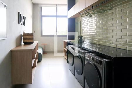 Studio para alugar com 27m², 1 quarto e sem vagaLavanderia prédio