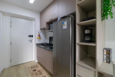 Studio à venda com 27m², 1 quarto e sem vagaCozinha