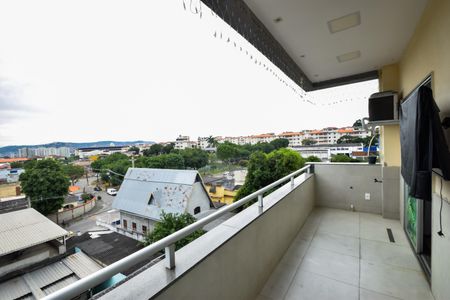 Apartamento à venda com 70m², 2 quartos e 1 vagaVaranda do Quarto 1 e 2