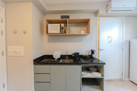 Studio à venda com 37m², 1 quarto e sem vagaCozinha