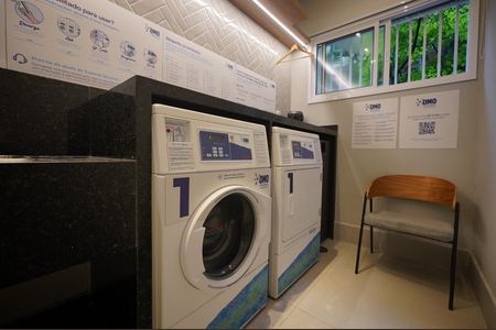 Studio à venda com 37m², 1 quarto e sem vagaLavanderia