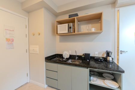 Studio à venda com 37m², 1 quarto e sem vagaCozinha